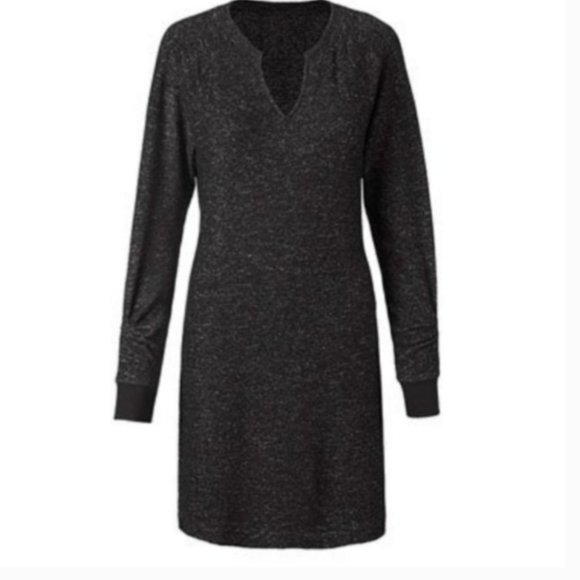 CAbi Dresses & Skirts - CAbi #3829 PJ dress Charcoal Heather Sweater Dress XL